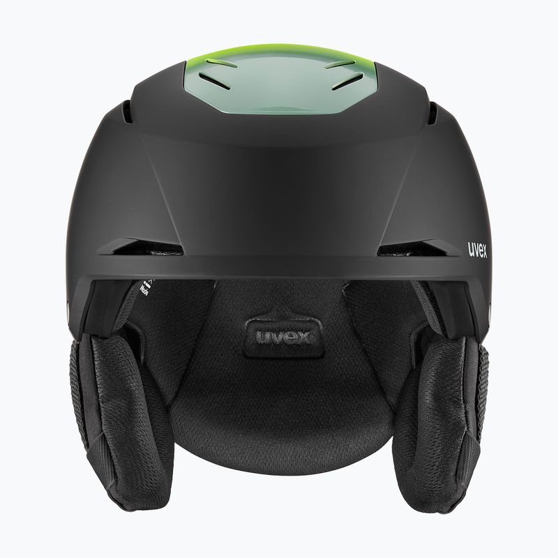 Ski helmet UVEX Resolution black/electrum grad matt 2