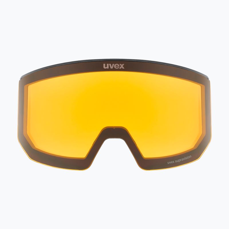 Ski goggles Uvex Lace Attract FM white matt/mirror silver 9