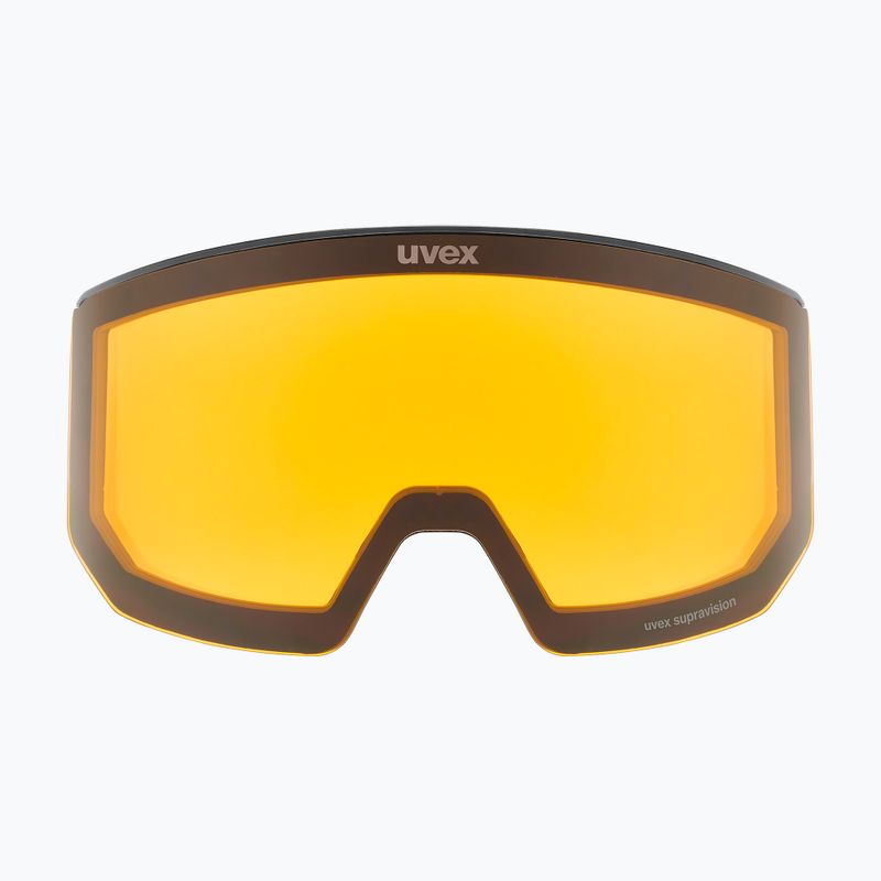 Ski goggles Uvex Lace Attract FM black matt/mirror red 9