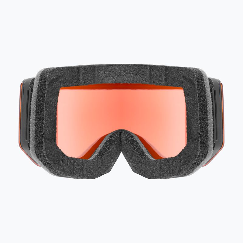 Ski goggles Uvex Lace Attract FM black matt/mirror red 10