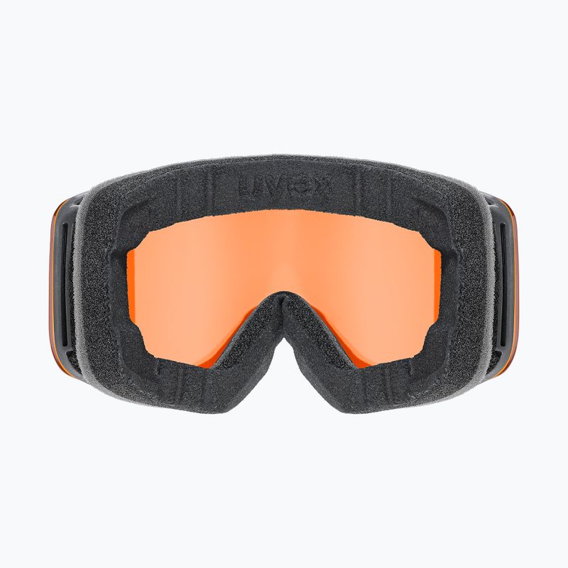 Children's ski goggles UVEX Pwdr LG Jr black matt/orange/clear 3