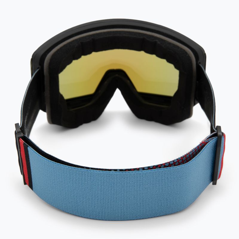 Ski goggles Uvex Lace Attract FM black matt/mirror blue 3