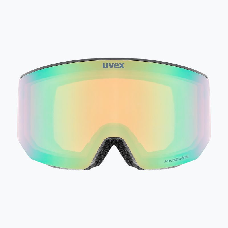 Ski goggles Uvex Lace Attract FM black matt/mirror opal 8