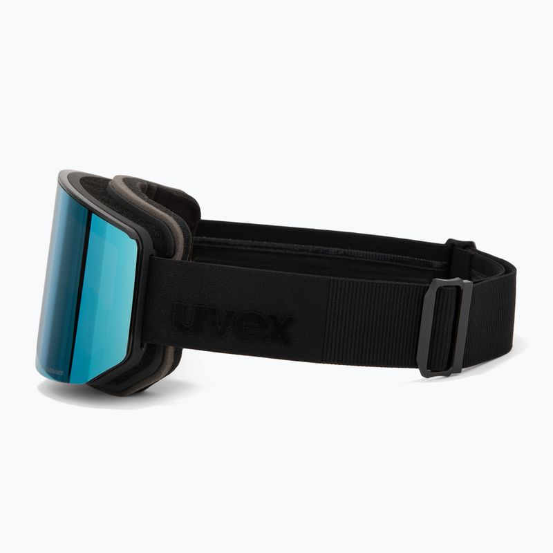 Ski goggles Uvex Lace Attract FM black matt/mirror ice 5