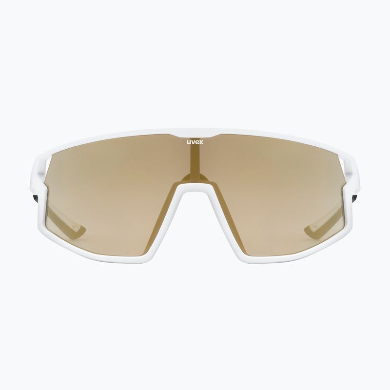 Sunglasses Uvex Skyryse white matt/mirror gold 2