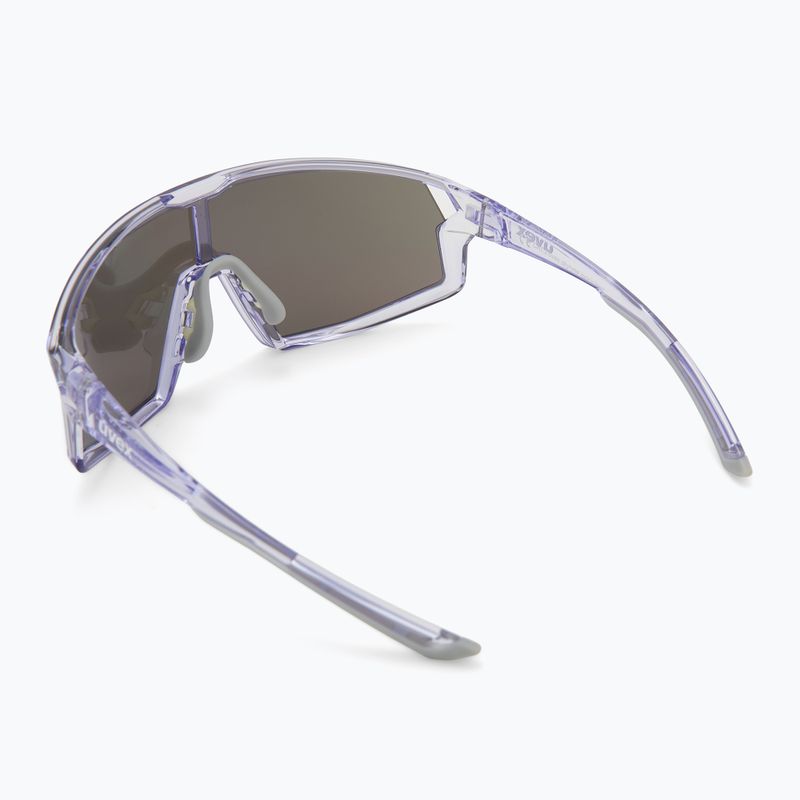 Sunglasses Uvex Skyryse clear purple/mirror lavender 2