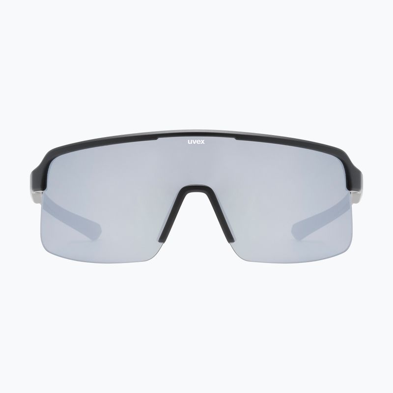 Sunglasses Uvex Dyrt black matt/mirror silver 2