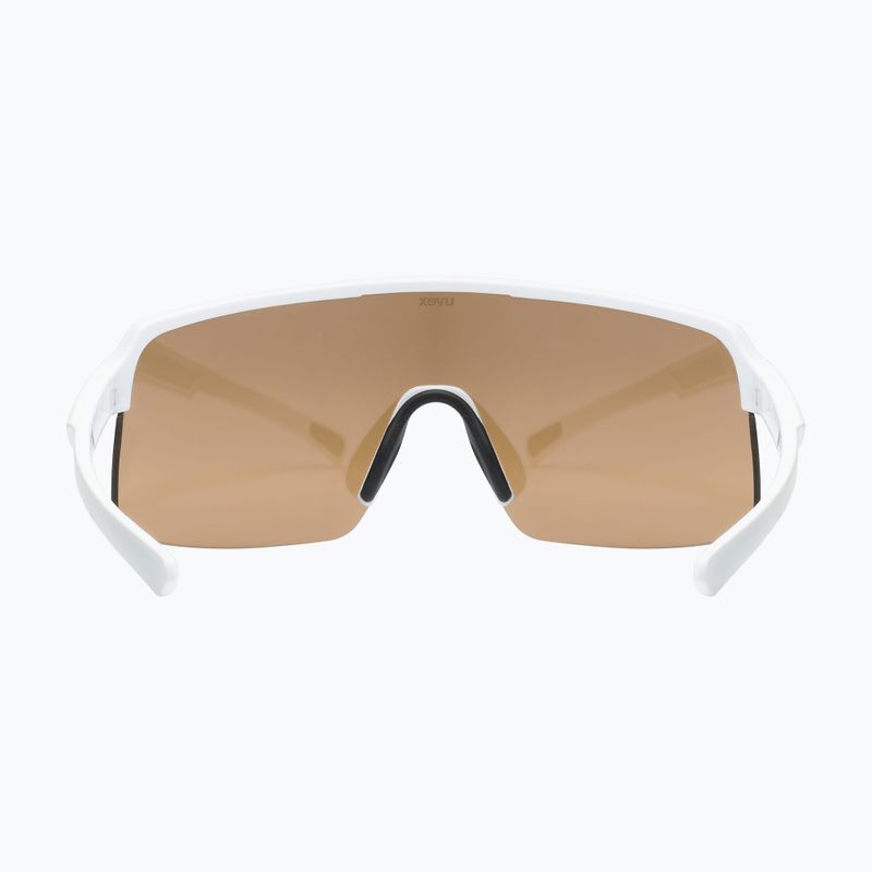 Sunglasses Uvex Dyrt white matt/mirror gold 3