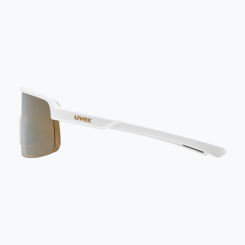 Sunglasses Uvex Dyrt white matt/mirror gold 5