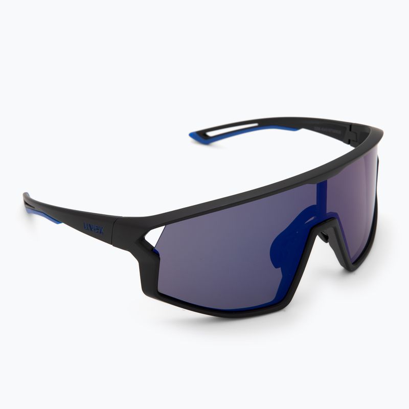 Sunglasses Uvex Skyryse black matt/mirror blue
