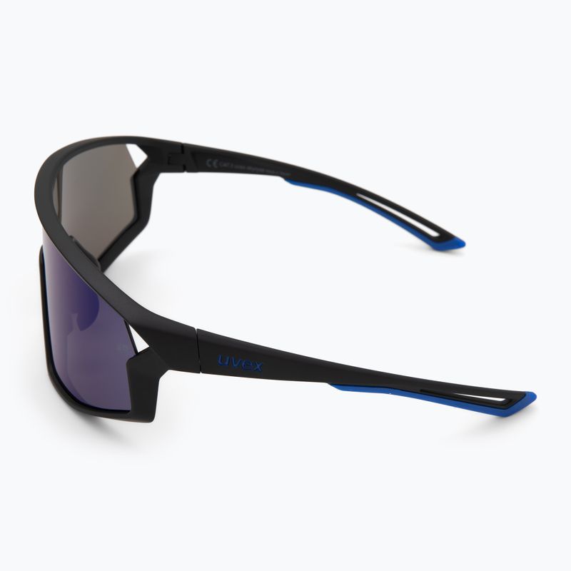 Sunglasses Uvex Skyryse black matt/mirror blue 4