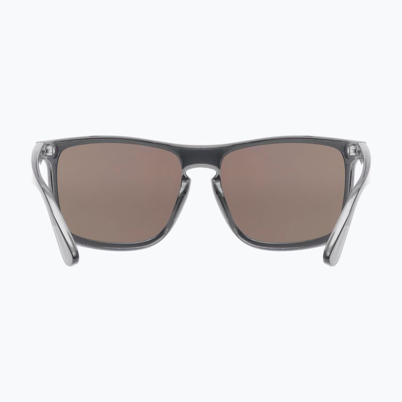 Sunglasses UVEX Heyday clear smoke/mirror blue 3