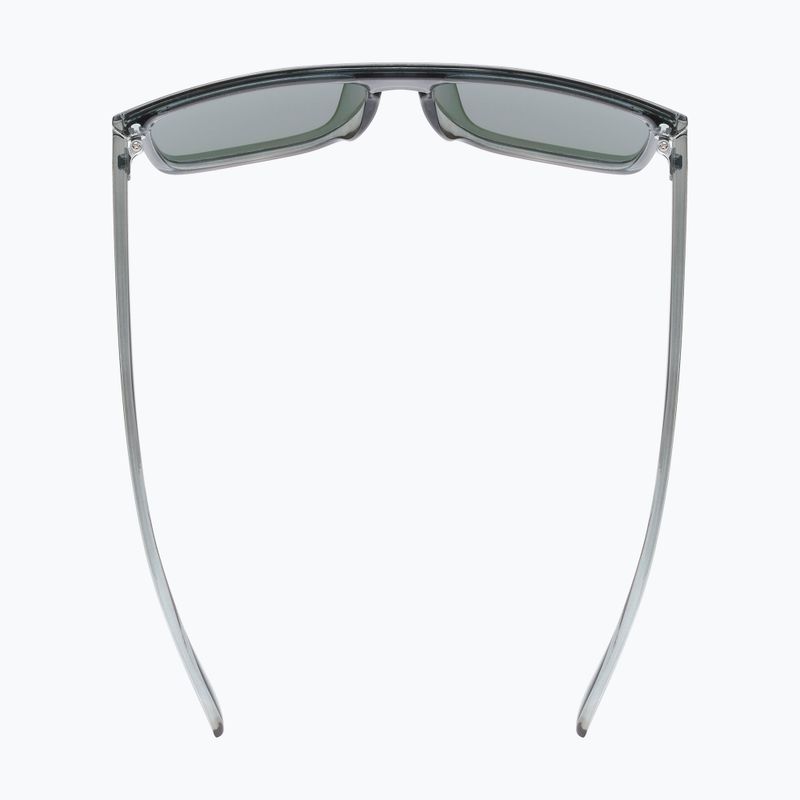 Sunglasses UVEX Heyday clear smoke/mirror blue 4