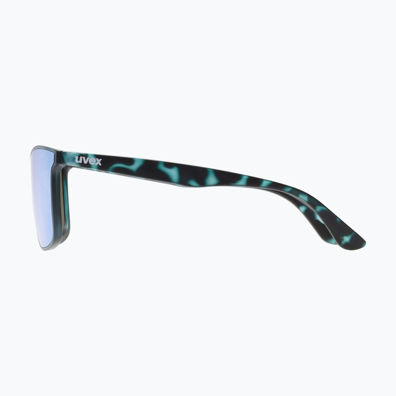 Sunglasses UVEX Heyday blue havanna/mirror ice blue 5