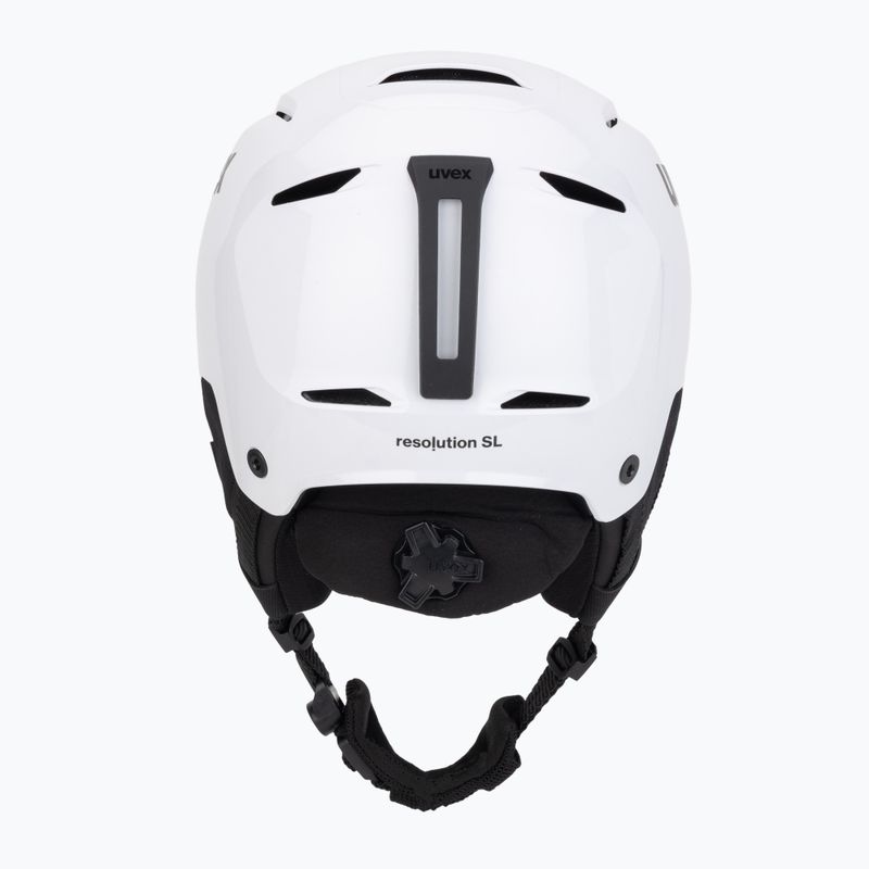 Ski helmet UVEX Resolution SL white 4