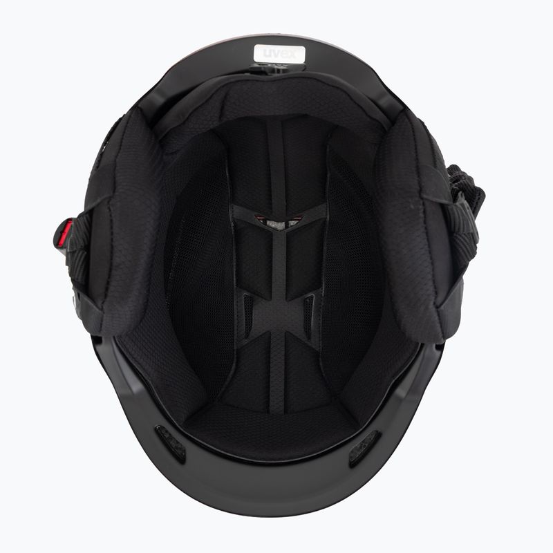 Ski helmet UVEX Resolution SL white/electric red 5