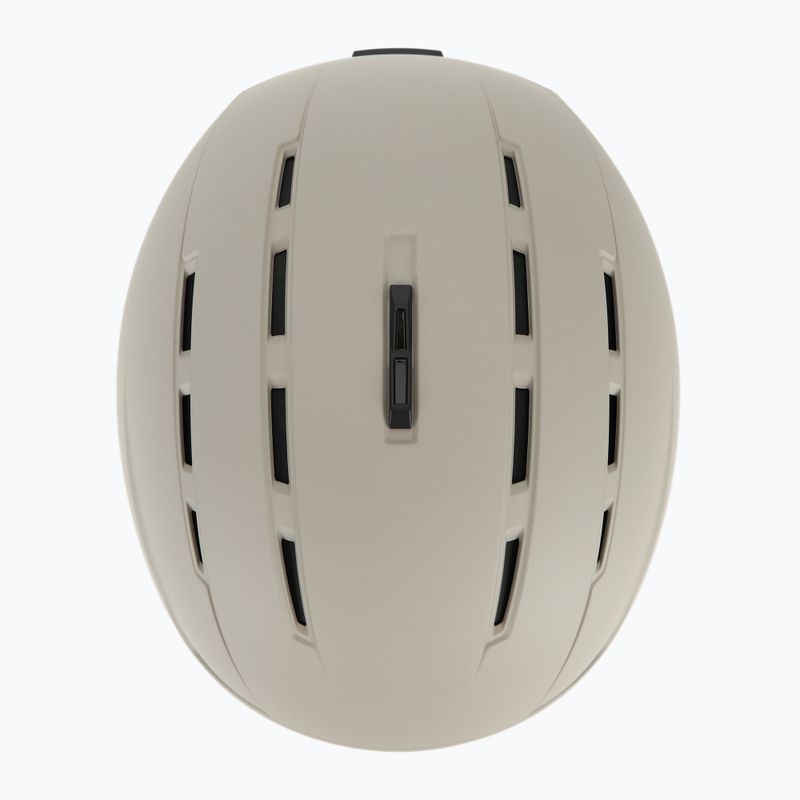 Ski helmet UVEX Stance warm grey/black matt 6