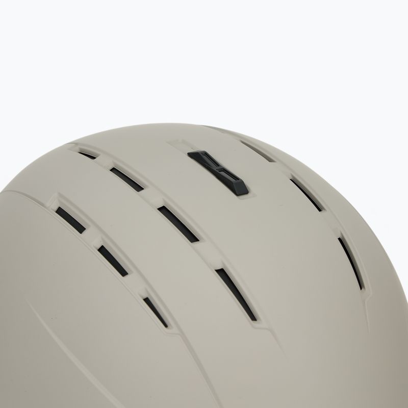 Ski helmet UVEX Stance warm grey/black matt 9