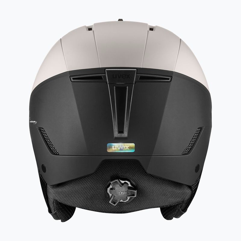 Ski helmet UVEX Stance warm grey/black matt 12