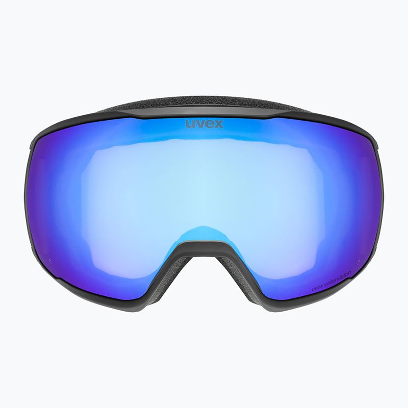 Ski goggles UVEX Ultimate Victorious CV S2 black matt/mirror sapphire 2