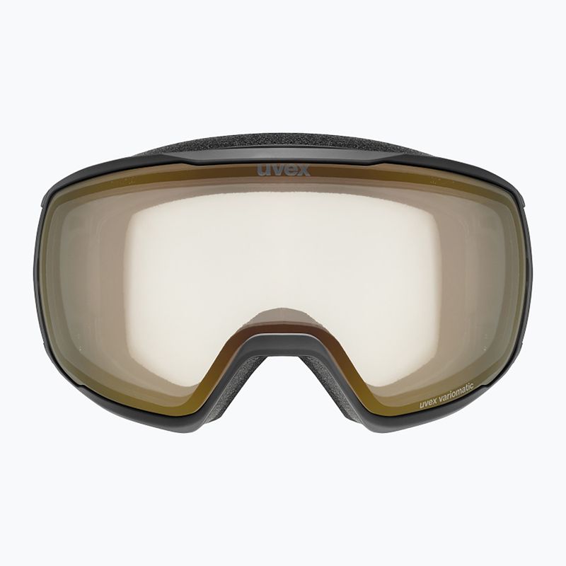 Ski goggles UVEX Ultimate Victorious Pro V S0-S4 black matt/vario red mirror 2