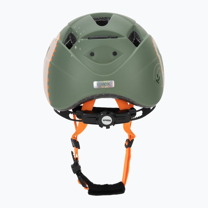 Children's bike helmet UVEX Kid 2 CC sage green dino matt 4