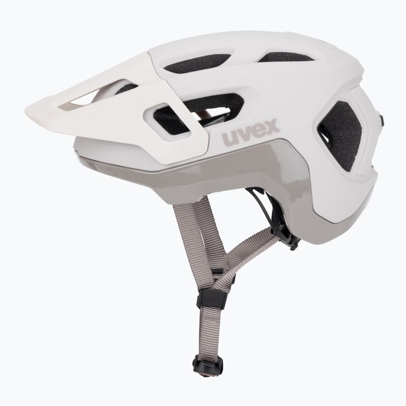 Bike helmet UVEX React warm grey matt 3