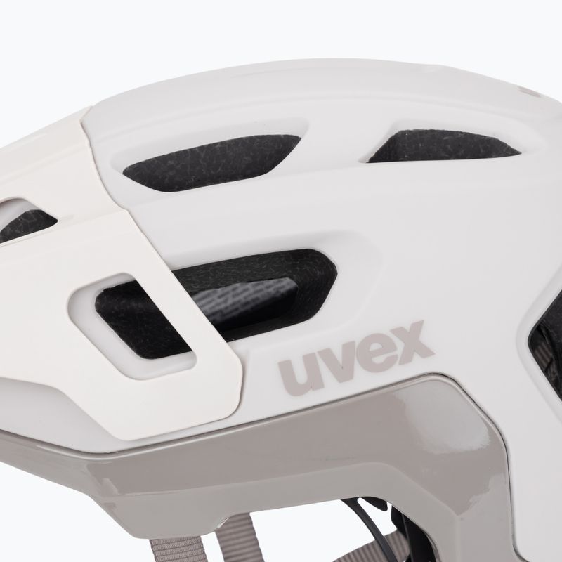 Bike helmet UVEX React warm grey matt 7