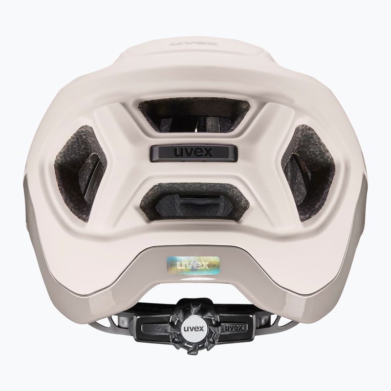 Bicycle helmet UVEX React warm grey matt 3