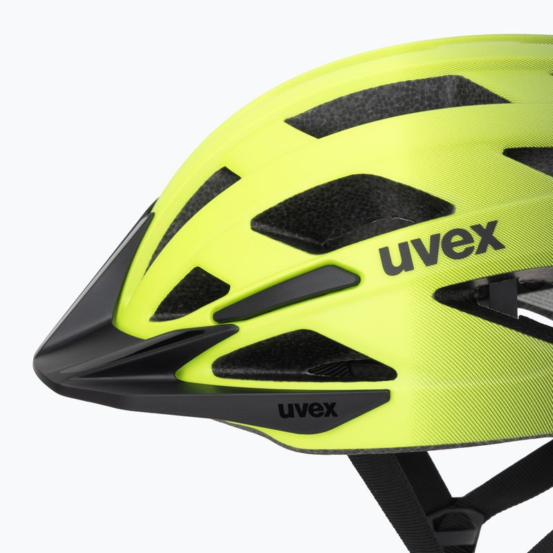 Bike helmet UVEX I-vo 2 neon yellow/black matt 7