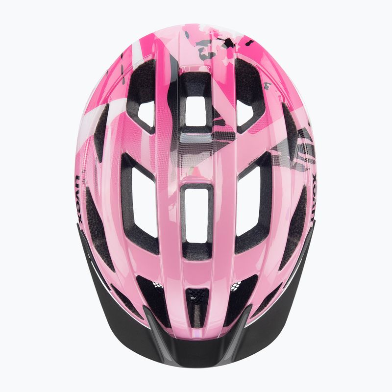 Children's bike helmet UVEX Air Wing 2 strawberry/black 4