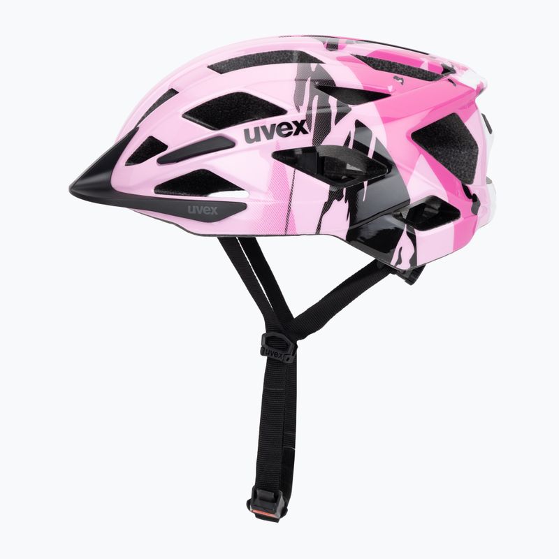 Children's bike helmet UVEX Air Wing 2 strawberry/black 3