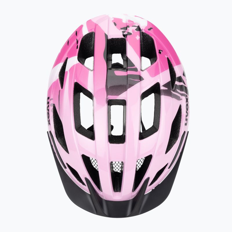 Children's bike helmet UVEX Air Wing 2 strawberry/black 6