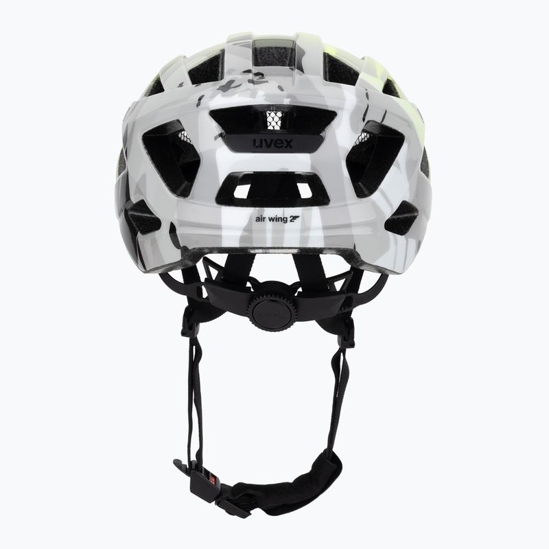 Children's bike helmet UVEX Air Wing 2 neon yellow/black 4