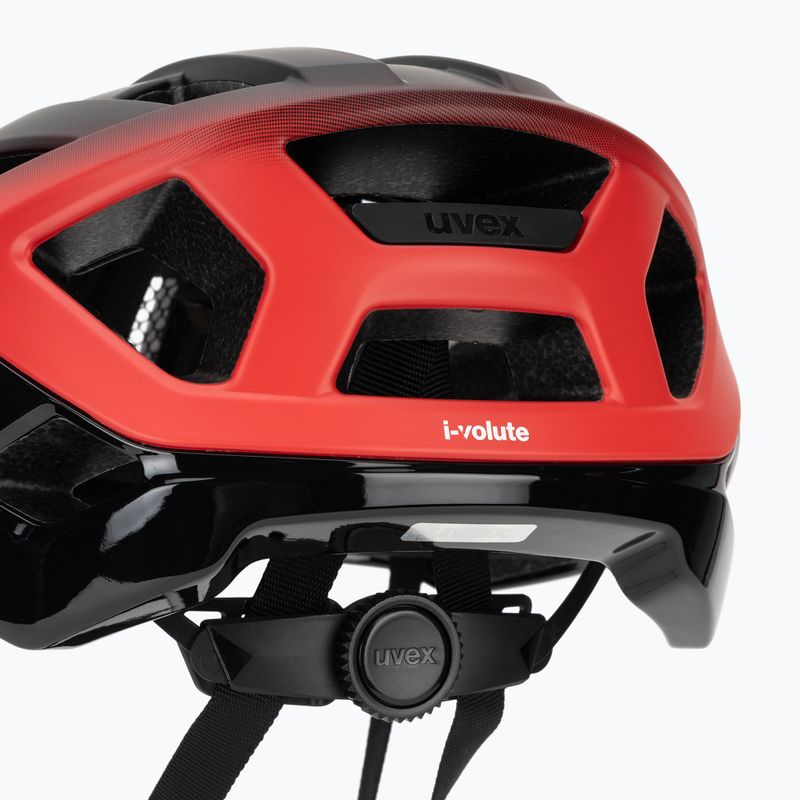 Bike helmet UVEX I-Volute black/red matt 8