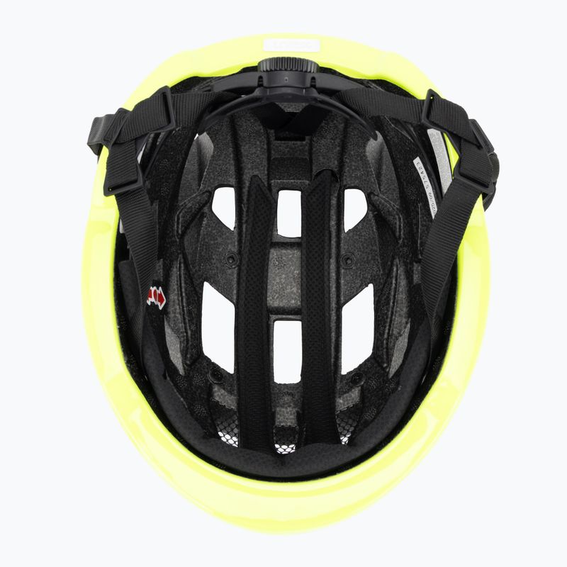 Bike helmet UVEX I-Volute white/neon yellow matt 5