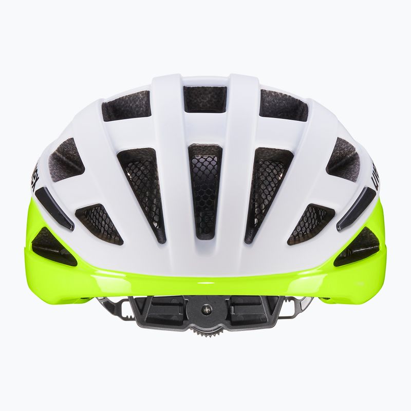Bike helmet UVEX I-Volute white/neon yellow matt 2