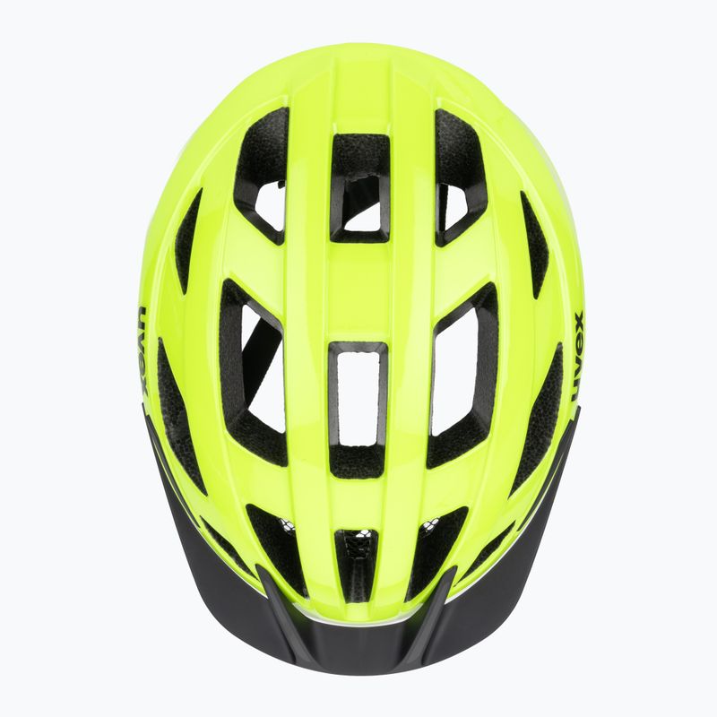 Bike helmet UVEX I-vo 2 Pure neon yellow 6