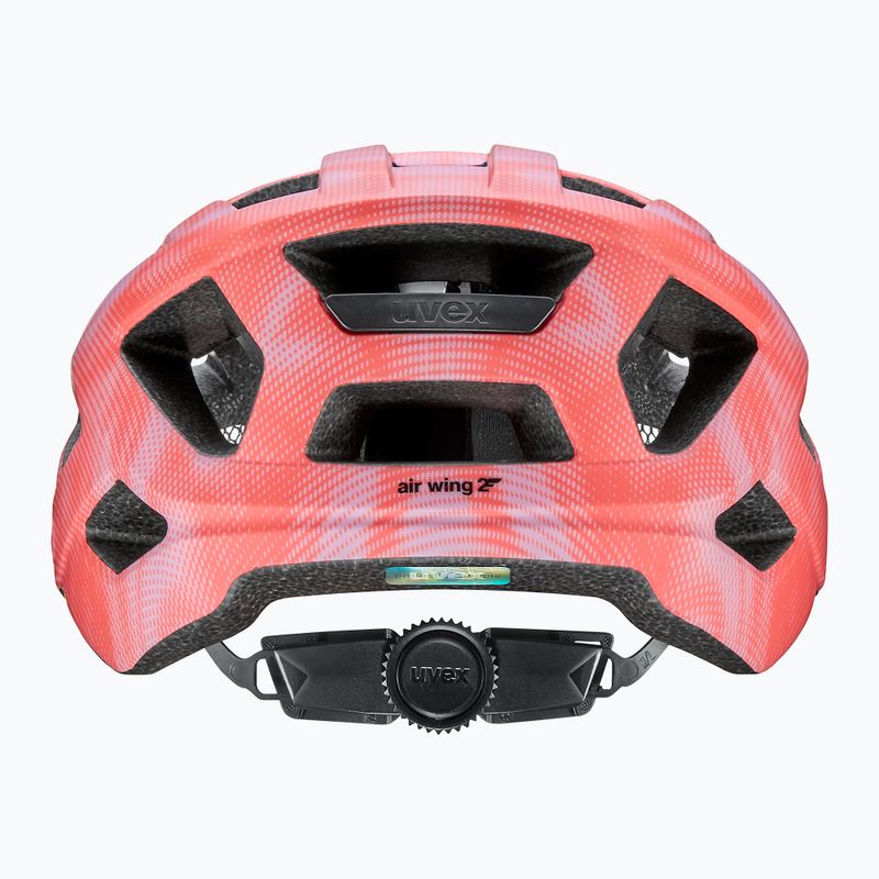 Children's bike helmet UVEX Air Wing 2 CC coral/strawberry matt 3