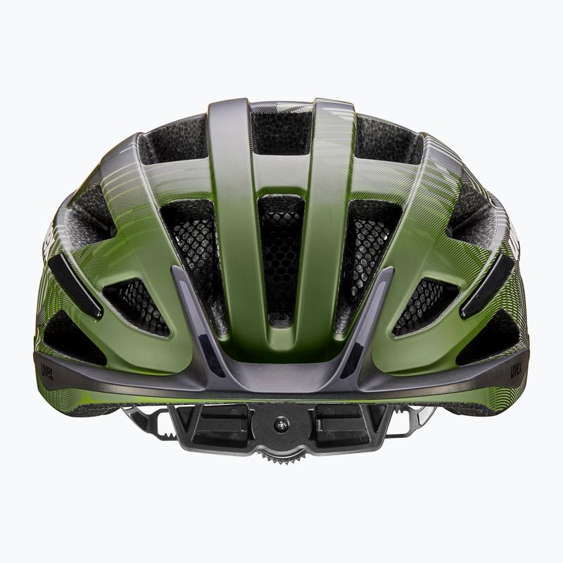 Children's bike helmet UVEX Air Wing 2 CC dark olive/black matt 2