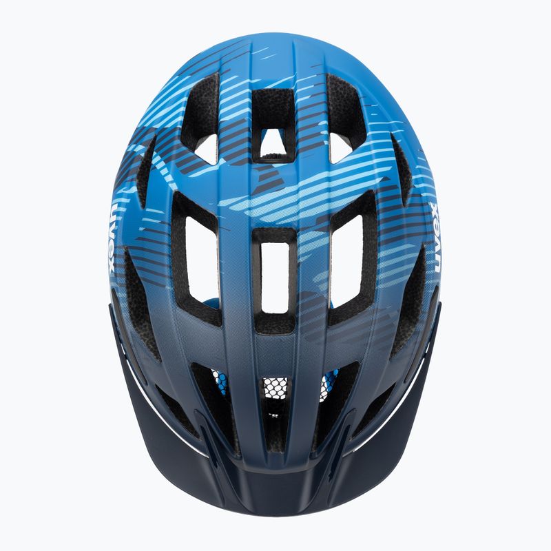 Children's bike helmet UVEX Air Wing 2 CC dusk/bubble blue matt 6