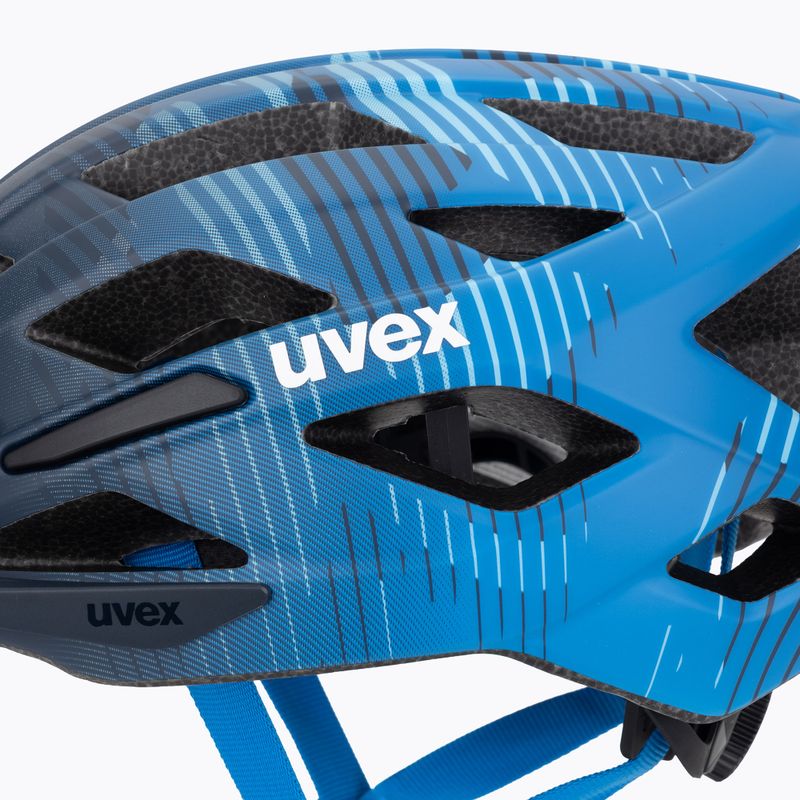 Children's bike helmet UVEX Air Wing 2 CC dusk/bubble blue matt 7