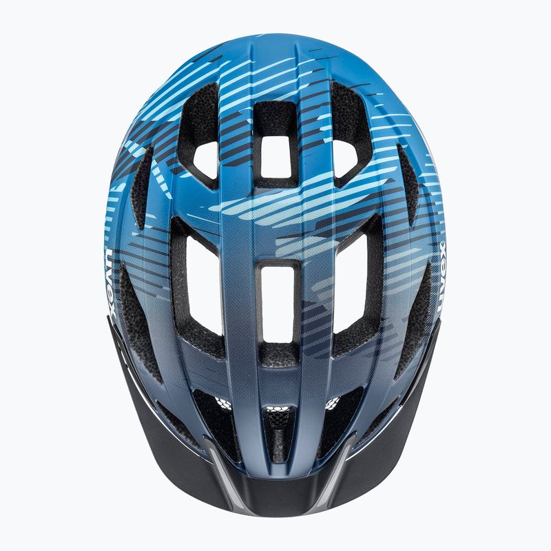Children's bike helmet UVEX Air Wing 2 CC dusk/bubble blue matt 4