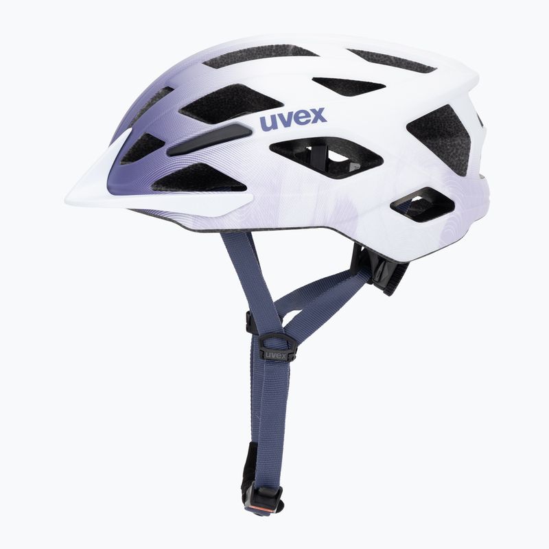 Children's bike helmet UVEX Air Wing 2 CC lilac/white matt 3