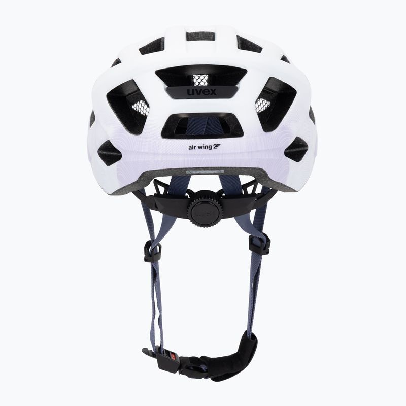 Children's bike helmet UVEX Air Wing 2 CC lilac/white matt 4