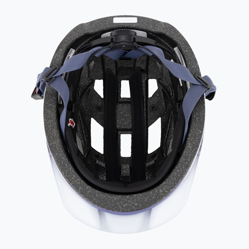 Children's bike helmet UVEX Air Wing 2 CC lilac/white matt 5