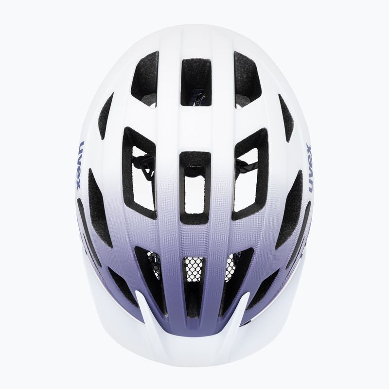 Children's bike helmet UVEX Air Wing 2 CC lilac/white matt 6