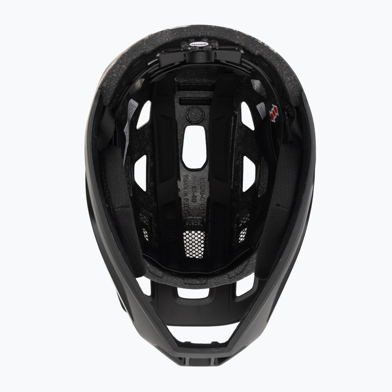 Children's bike helmet UVEX React Fullface Jr black/white matt 5