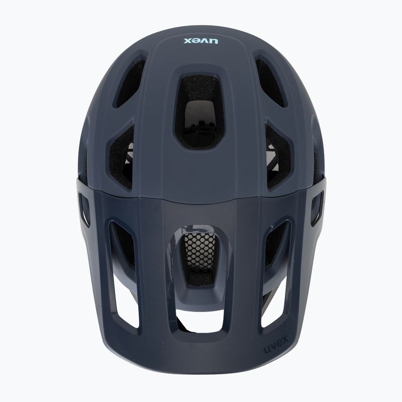 Children's bike helmet UVEX React Fullface Jr dusk blue matt 6