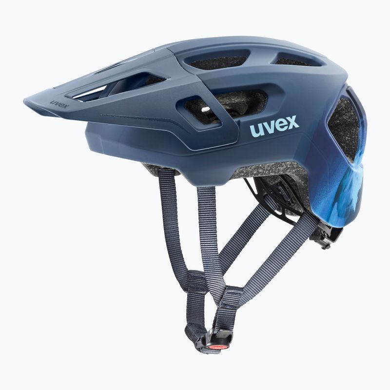 Children's bike helmet UVEX React Fullface Jr dusk blue matt 2